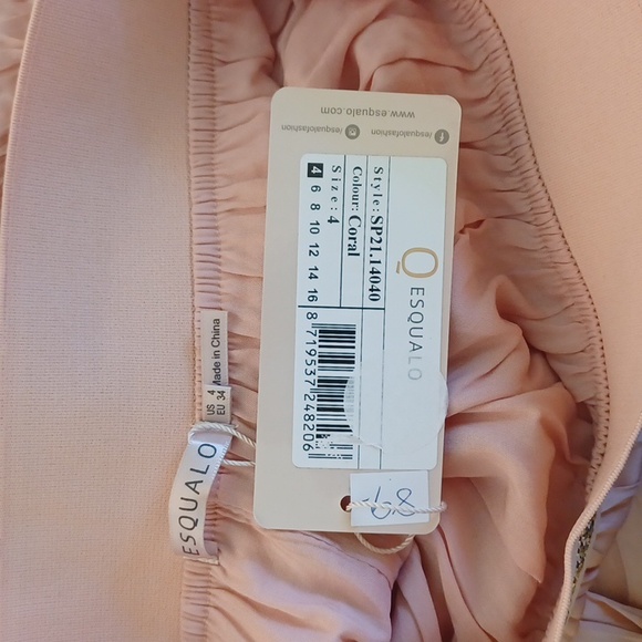 NEW! Esqualo Skirt with Fancy Waistband - resort - cruise - summer (4552 - Picture 6 of 10